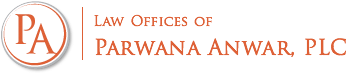 Logo of Law Offices of Parwana Anwar, PLC